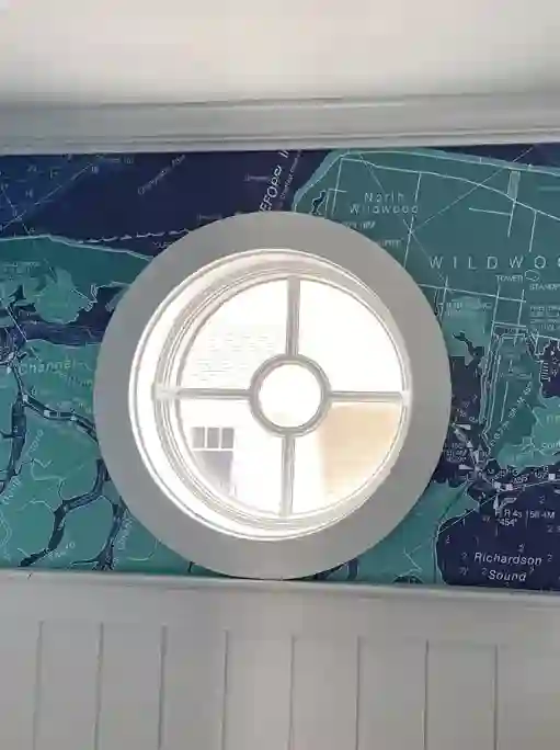 Avalon NJ nautical chart wallpaper