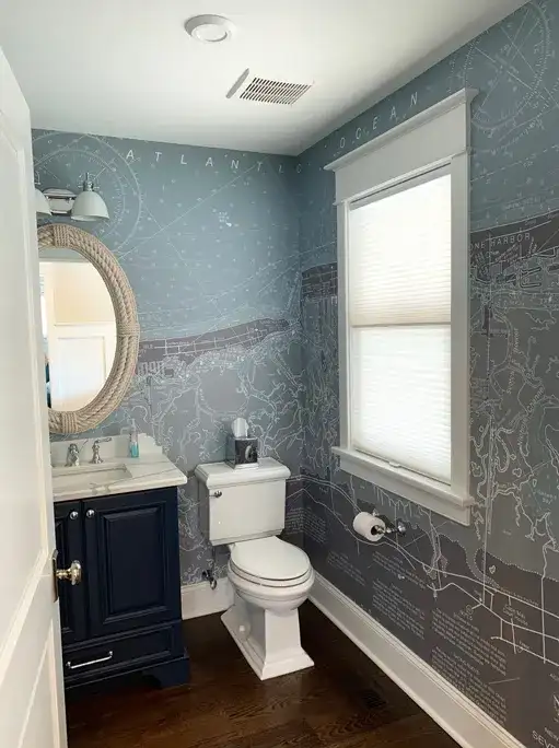 nautical chart wallpaper